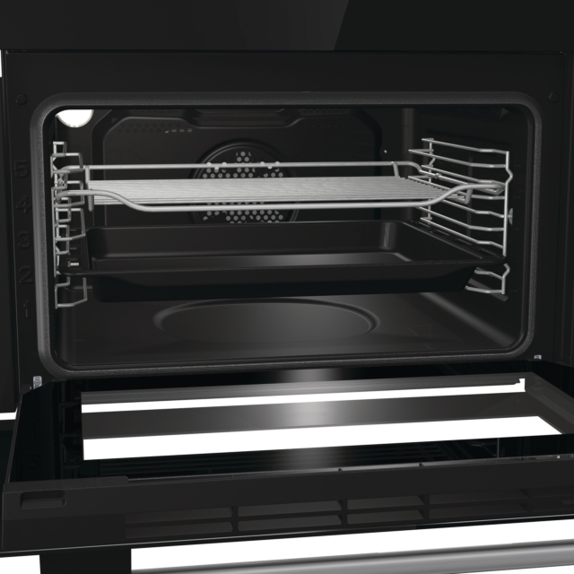 Hisense BID75211XUK 59.4cm Built Under Electric Double Oven - Stainless Steel