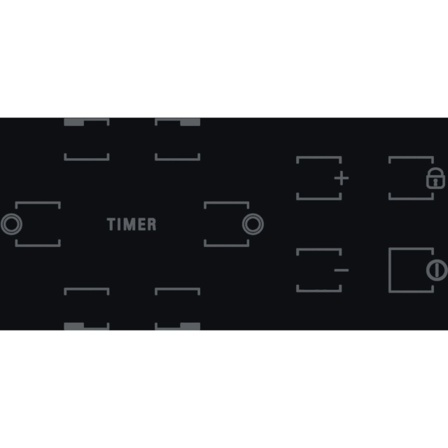 Hotpoint HR724BH 77cm Ceramic Hob - Black