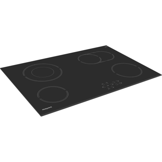 Hotpoint HR724BH 77cm Ceramic Hob - Black