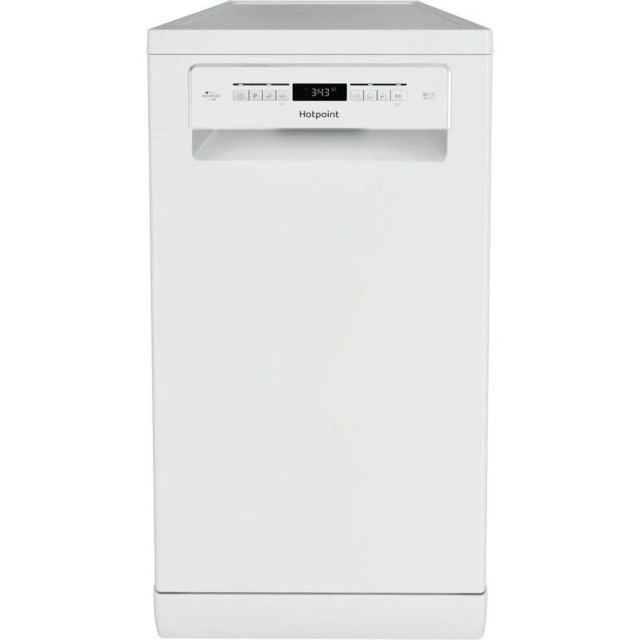Hotpoint HSFO3T223WUKN Slimline Dishwasher - White - 10 Place Settings