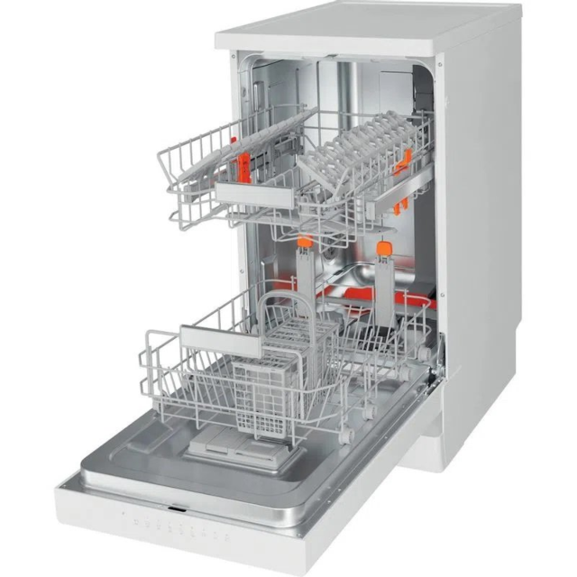 Hotpoint HSFO3T223WUKN Slimline Dishwasher - White - 10 Place Settings