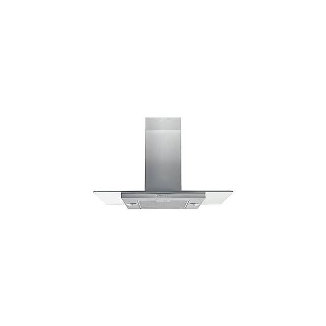 Hotpoint UIF 9.3F LB X 90Cm Flat Glass Island Hood - Unbranded 