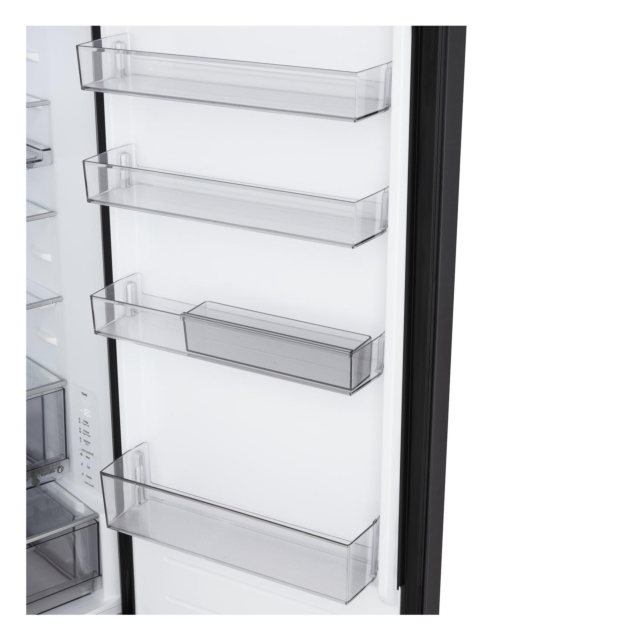 LG Frost Free Fridge Freezer - Essence Black Steel