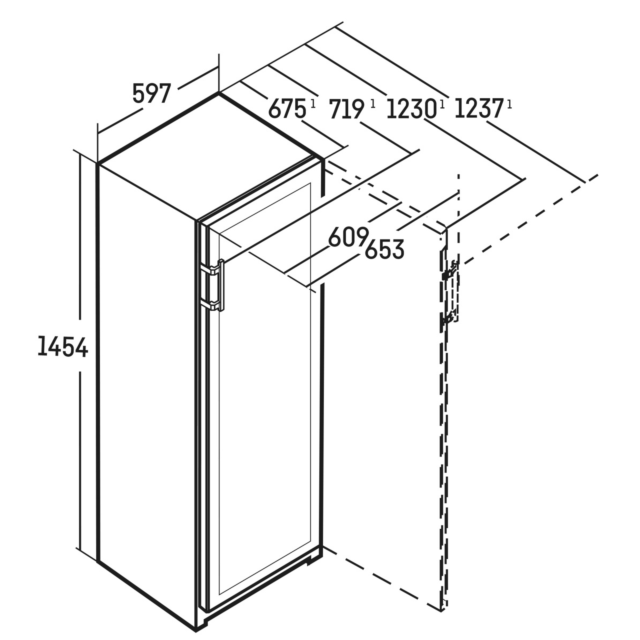 Liebherr WPSD4652 Vinidor Multi-temperature Wine Cabinet.