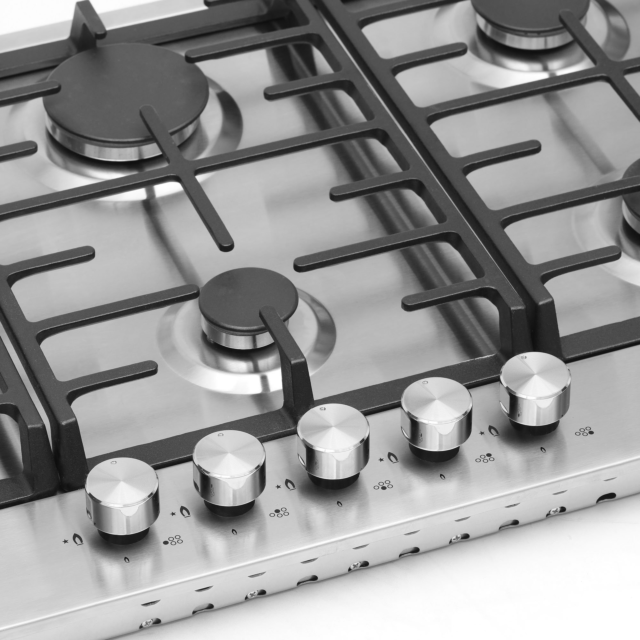 Montpellier MGH90CX Montpellier MGH90CX 86cm Gas Hob - Stainless Steel