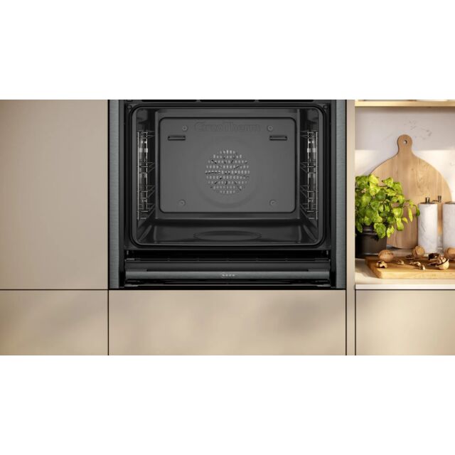 Neff B64FS31G0B 59.6cm Built In Combi Steam Oven - Graphite Grey