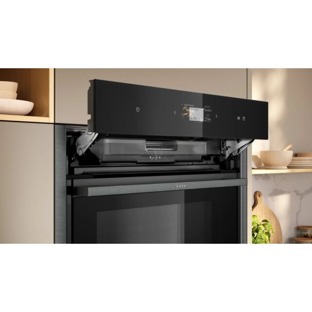 Neff B64FS31G0B 59.6cm Built In Combi Steam Oven - Graphite Grey