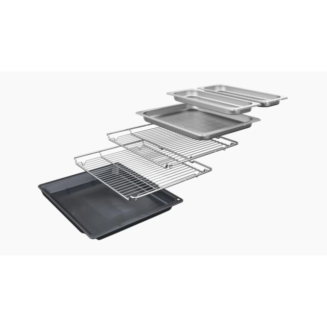 Neff B64FS31G0B 59.6cm Built In Combi Steam Oven - Graphite Grey