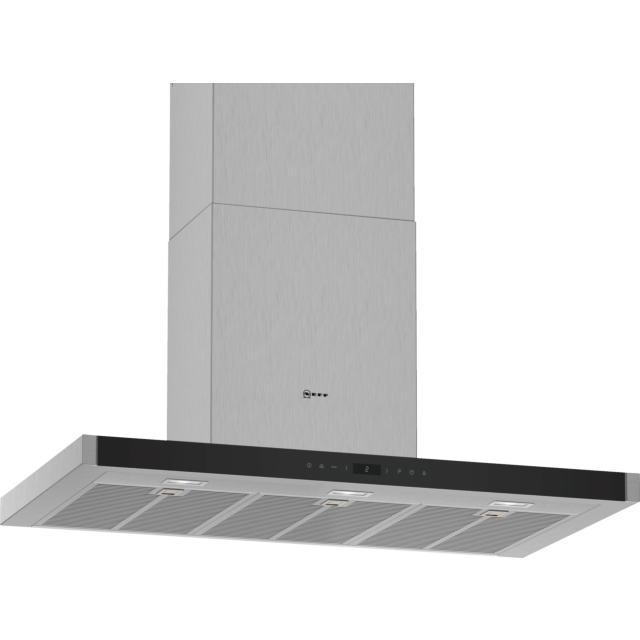 Neff D95BMP5N0B 90cm, Inlay Box Design, Touch Control, 3 speed + 2 intensive, LED lights. Optional C