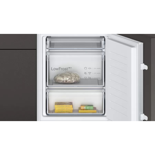 Neff KI5862SE0G 60/40 Built-In Low Frost Fridge Freezer