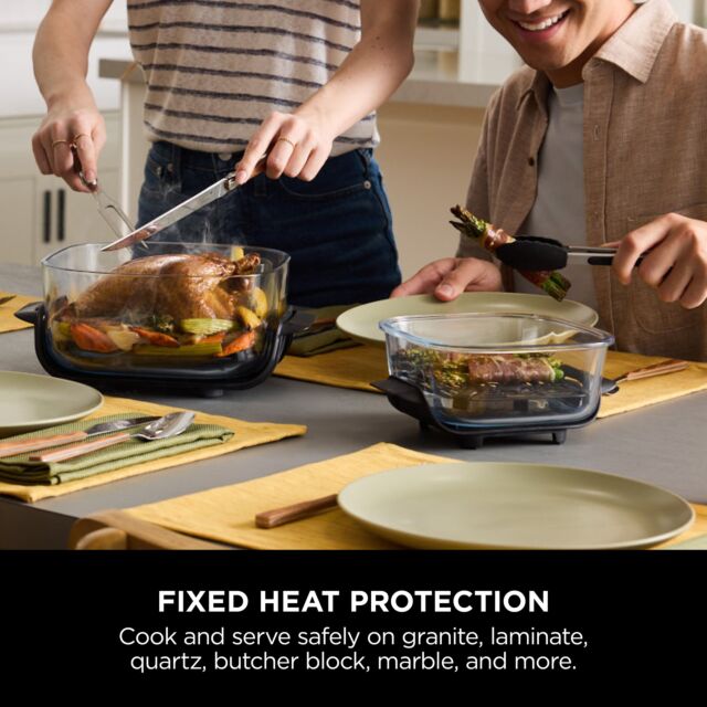 Ninja FN101UKST CRISPi 4-in-1 Portable Air Fryer - Stone
