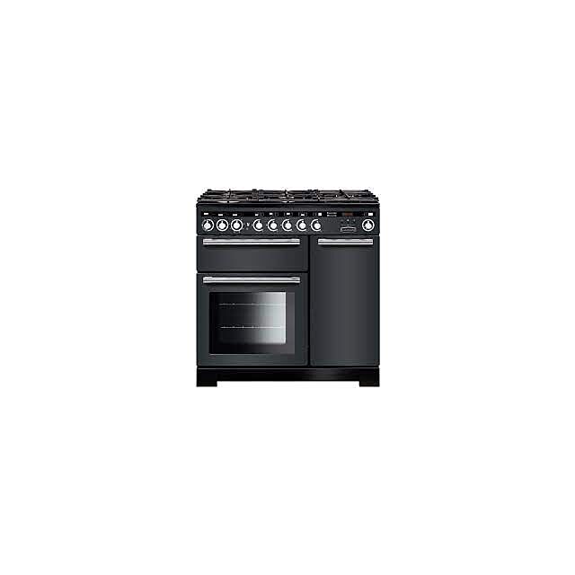 Rangemaster EDL90DFFSL/C 117190 ENCORE DL 90 DF SLATE CHROME TRIM