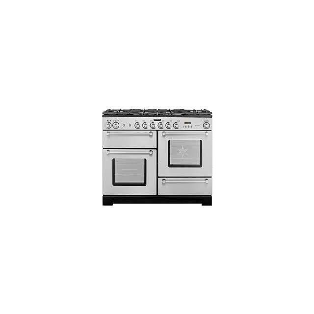 Rangemaster KCH110DFFSS/C 98830 KITCHENER 110 DF ST/STEEL CHROME
