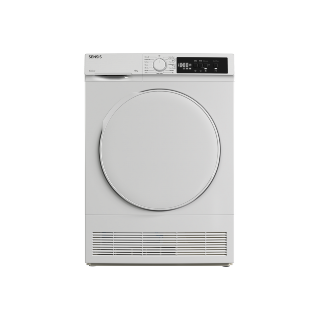 Sensis TDCF0110BW 10kg White Condenser Tumble Dryer