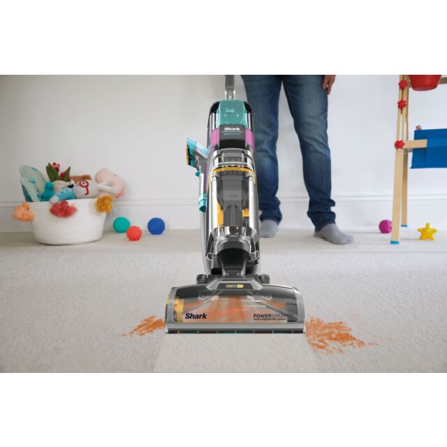 Shark CarpetXpert HairPro Pet Deep Carpet Cleaner with Built-In StainStriker - Charcoal & Fuchsia