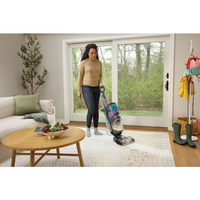 Shark CarpetXpert HairPro Pet Deep Carpet Cleaner with Built-In StainStriker - Charcoal & Fuchsia