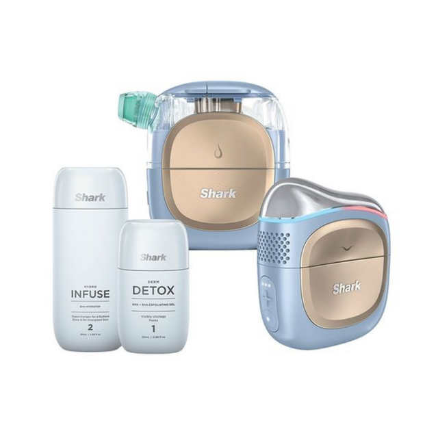 Shark FH320UK FacialPro Glow + Depuffi Spa Blue