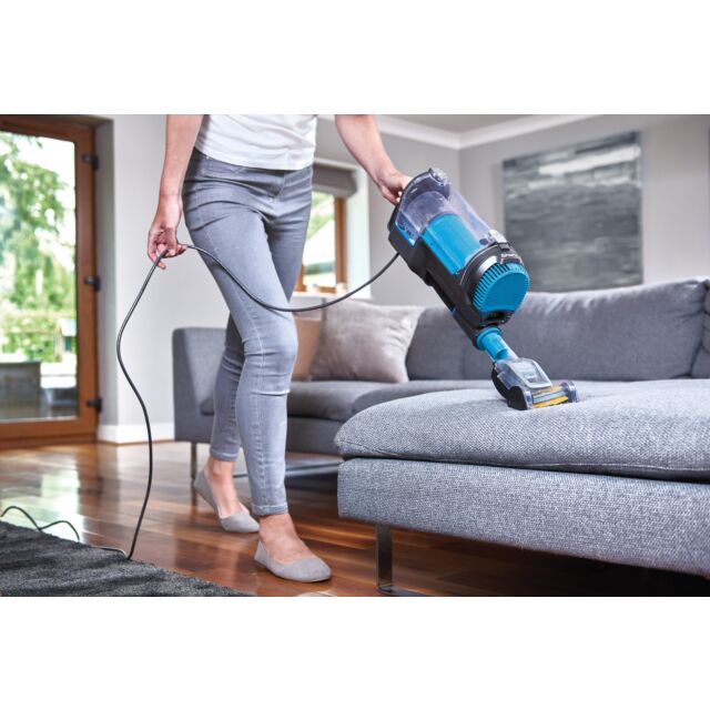 Shark HZ4000UKT PowerDetect Corded Stick Vacuum Cleaner - Dark Teal