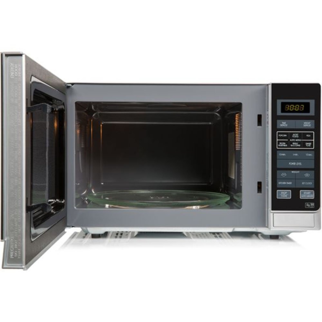 Sharp R372SLM 25 Litre Solo Microwave - Silver