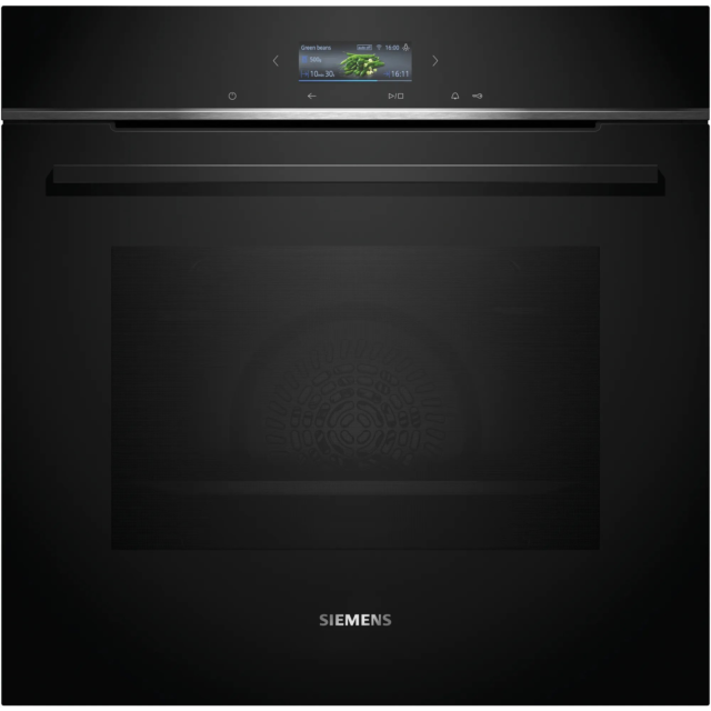 Siemens HB732G1B1B 59.4cm Built In Single Electric Oven - Black