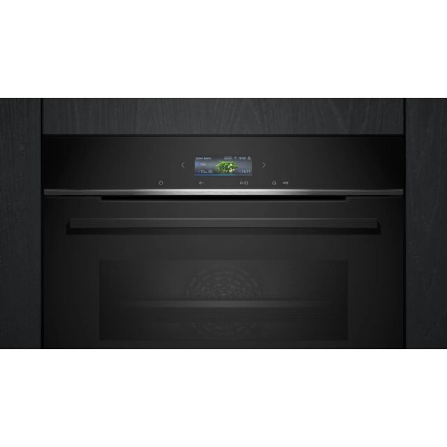 Siemens HB732G1B1B 59.4cm Built In Single Electric Oven - Black