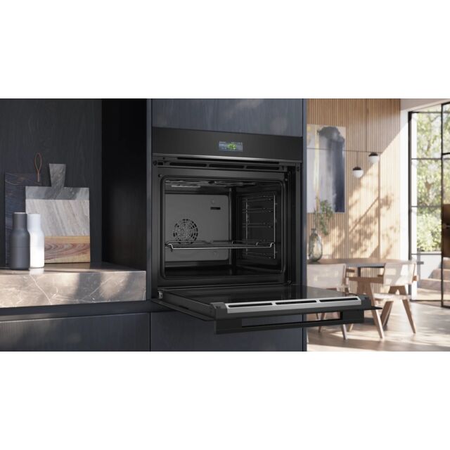 Siemens HB732G1B1B 59.4cm Built In Single Electric Oven - Black