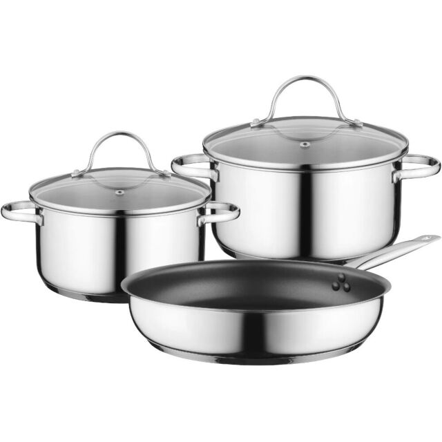 Siemens HZ9SE030 BergHOFF three piece induction pan set