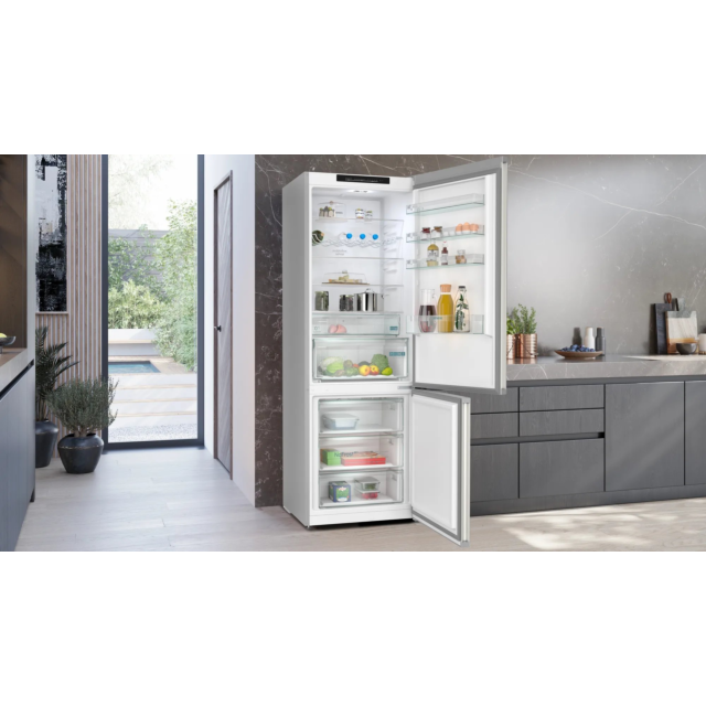 Siemens KG49N2IDF 70cm 60/40 Frost Free Fridge Freezer - Inox