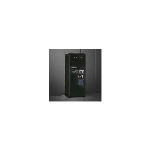 Smeg FAB28RDBB5 60cm 50s Style Right Hand Hinge Fridge with Icebox - Black