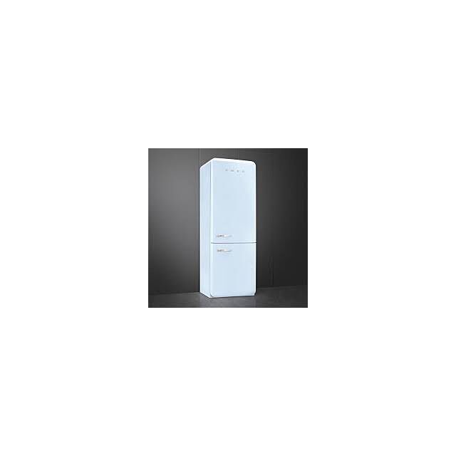 Smeg FAB38RPB6 70cm 50s Style Right Hand Hinge Fridge Freezer Pastel Blue