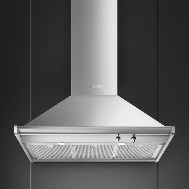 Smeg KD90HXE 90cm Opera Chimney Hood Stainless Steel