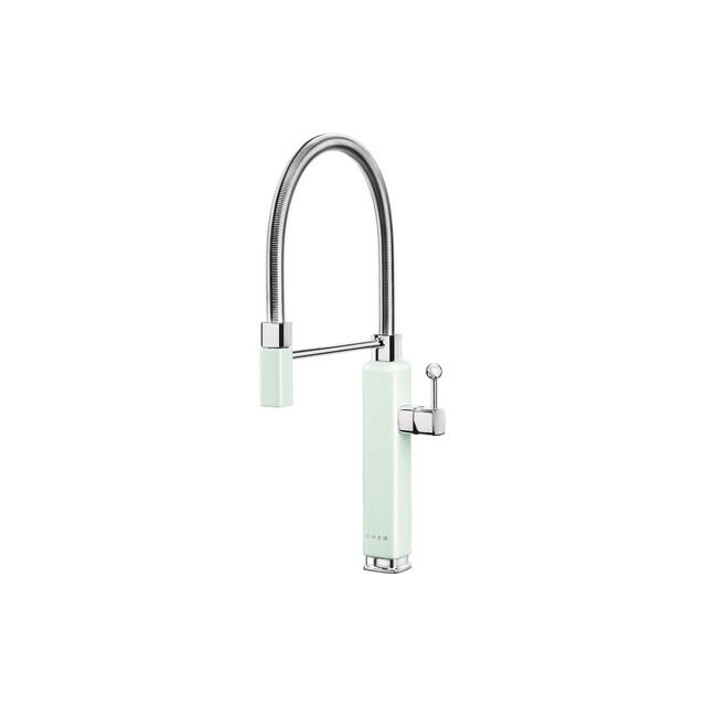 Smeg MDF50PG 50s Style Mixer Tap Pastel Green