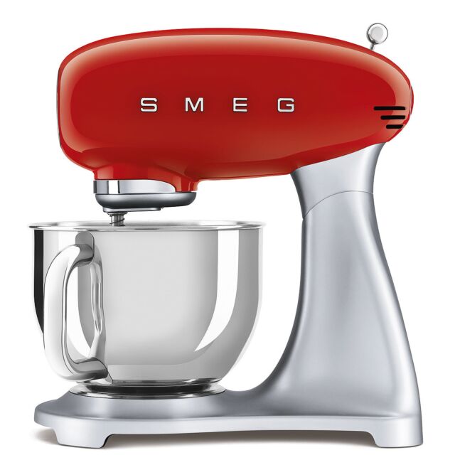 Smeg SMF02RDUK 50's Style Stand Mixer Red