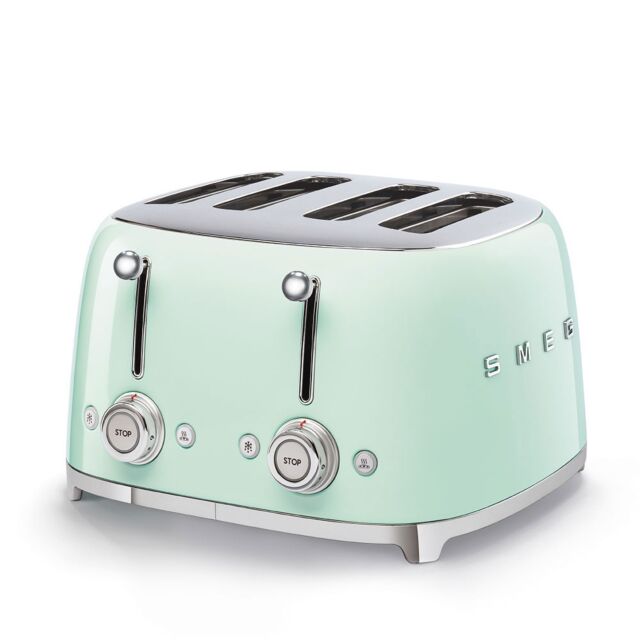 Smeg TSF03PGUK 50s 4 by 4 slice Toaster