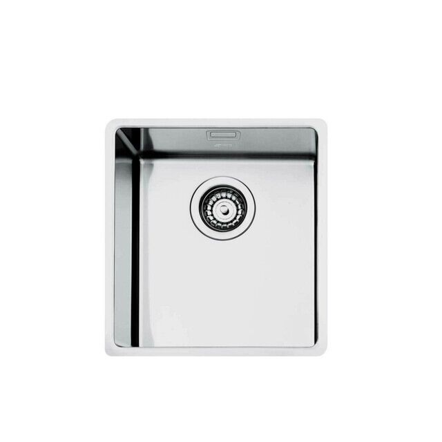 Smeg VFU34SFR 34cm Mira Single Bowl Triple Installation Sink Stainless Steel
