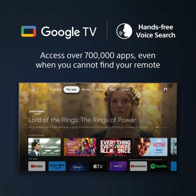 Sony KD50X75WLPU 50inch 4K HDR Google Smart TV