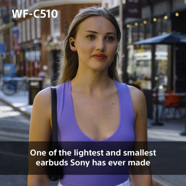 Sony WFC510W.CE7 WFC510B.CE7 Wireless In ear headphones - Black