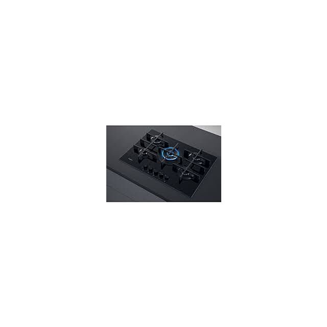 Whirlpool GOWL 758/NB Hob 5 Burners Gas On Glass 75Cm - Black