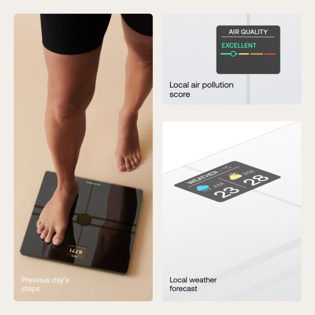 WITHINGS WBS12W Body Comp Smart Scale - White