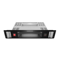 Montpellier MPH51BK 50cm Wide Plinth Heater in Black - 900w to 1800w