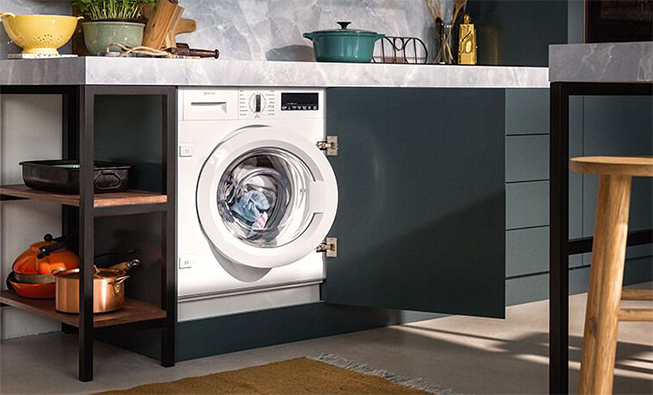 NEFF brand laundry washing machines.